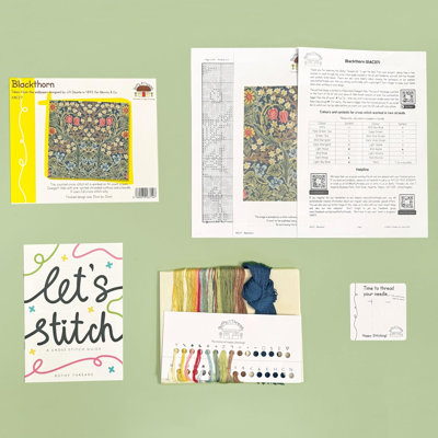 Blackthorn Counted Cross Stitch Kit by Bothy Threads XAC27