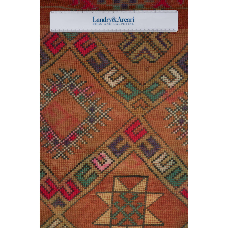 Moroccan Rugs One-of-a-Kind Rectangle 6'2" X 11'1" Wool Area Rug Brown