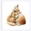 « se blottir foxes », art sur toile-31855666-73441956