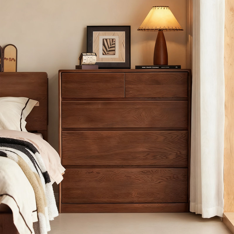 Walnut Solid Wood Accent Cabinet