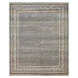 Hand Knotted Area Rug in Beige/Gray