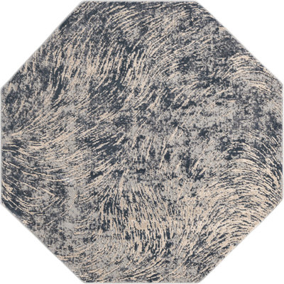Tapis contemporain Araceli couleur bord de mer