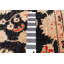 Tapis noir Chobi Finest 4 pi 0 po x 6 pi 2 po