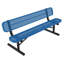 Banc jaune extensible de 1,83 m avec dossier, portable-2122664775-2122664781