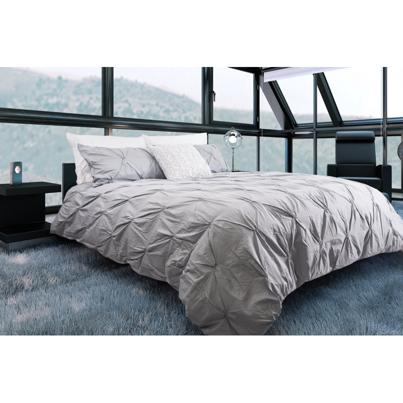 Ensemble de housse de couette, Argent