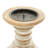 6'' H Wood Tabletop Candlestick