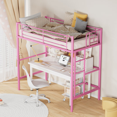 Metal Storage Bed