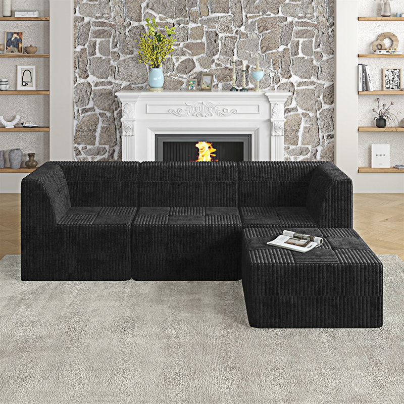 L Shape Modular Sectional Sofa