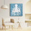 Peinture décorative sur toile