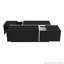 Table basse extensible avec 2 espaces de rangement cachés et 2 tiroirs pour le salon-863722774