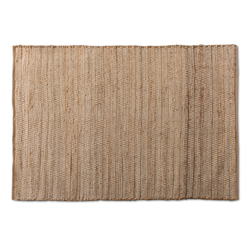 Tapis ivoire / beige tissé à la main Doster
