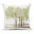 Vert / arbres blancs