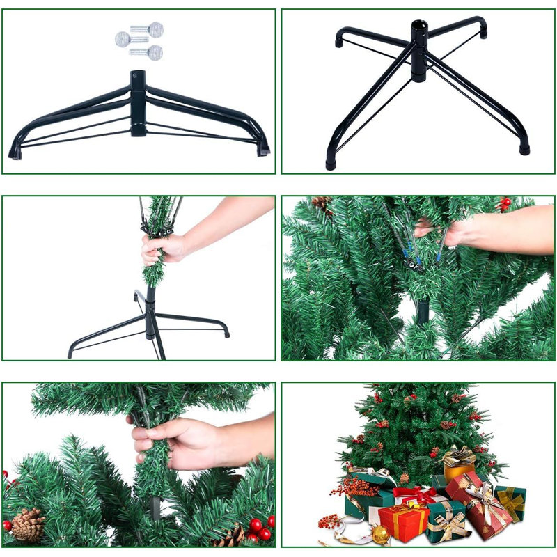 Andis Artificial Christmas Tree, 6 ft
