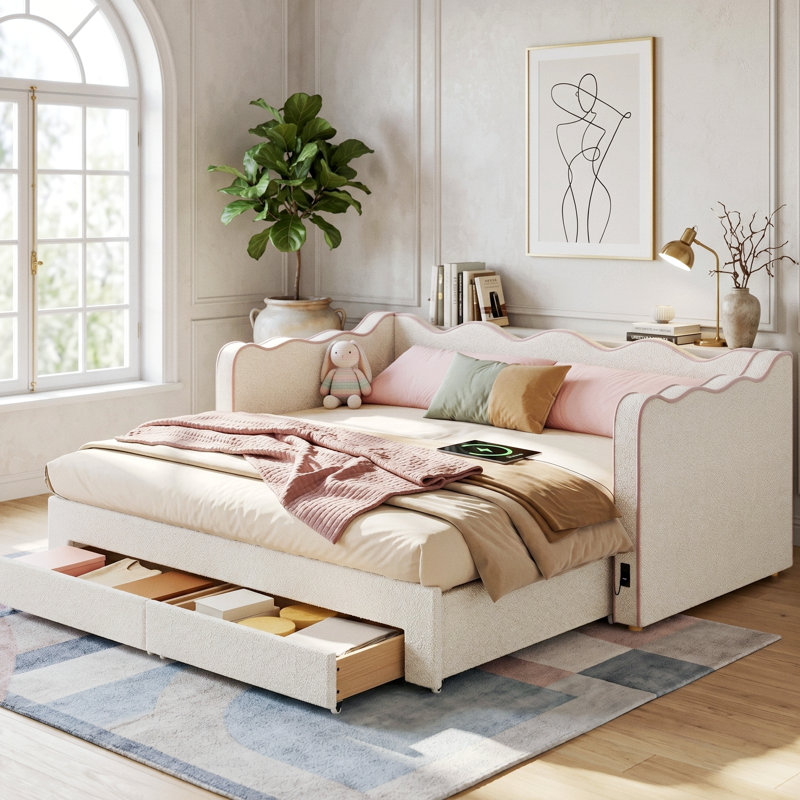 Daybed with Trundle Bed