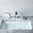 Pyramid Widespread Bathroom Faucet 3 Hole, 2-handle Bathroom Sink Faucet with Drain Assembly-66906327