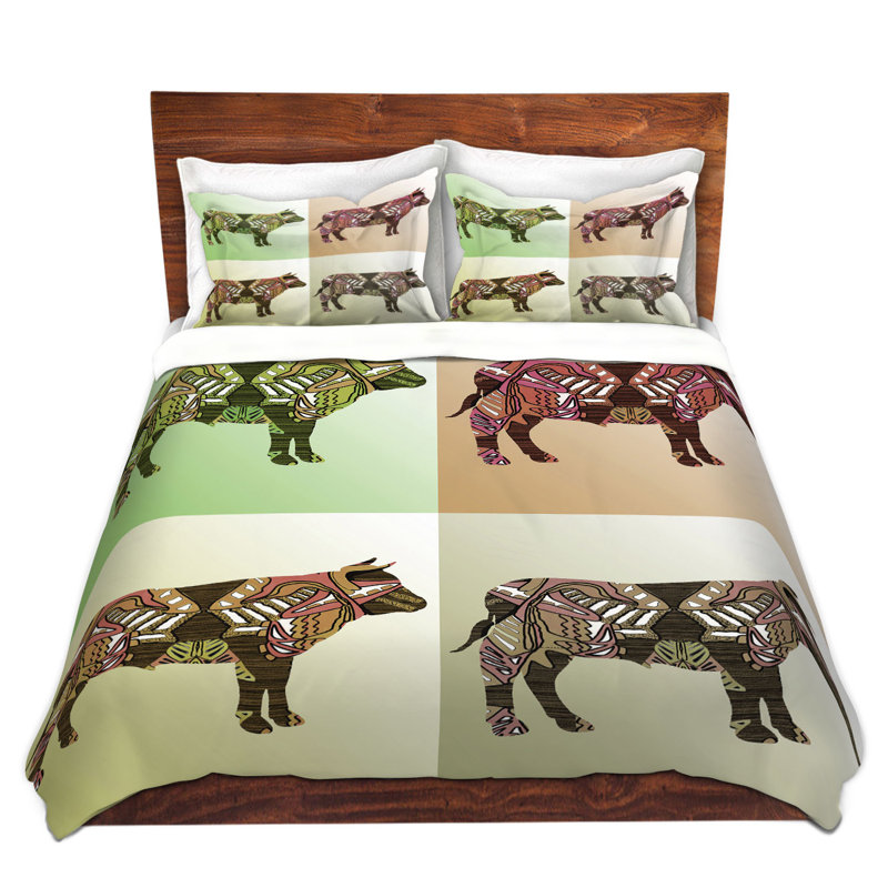 Polyester Duvet Cover, 1 Queen Duvet Cover + 2 Standard Shams