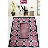 Washable Geometric Indoor Rug