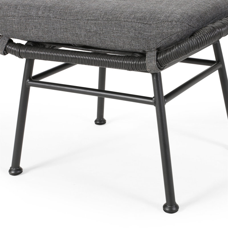 Montana Ottoman, Gray