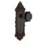 Victorian Plate with Waldorf Black Door Knob-419335947