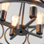 Lustre de ferme 4 lumières 4 lumières