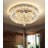 Glam Led Dimmable Crystal Chandelier-526551220