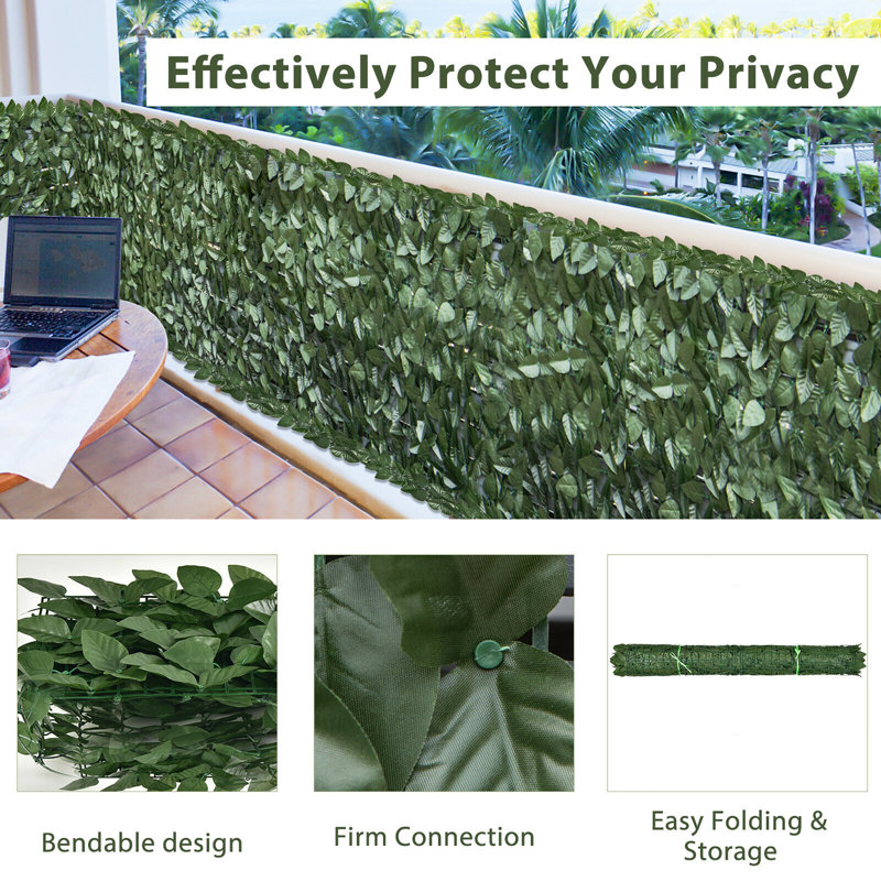 3.25' H x 10' W Composite Privacy Screen