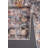 Heiman Collection Grey/Orange/Blue/Rust/Coral Abstract Area Rug-363132341