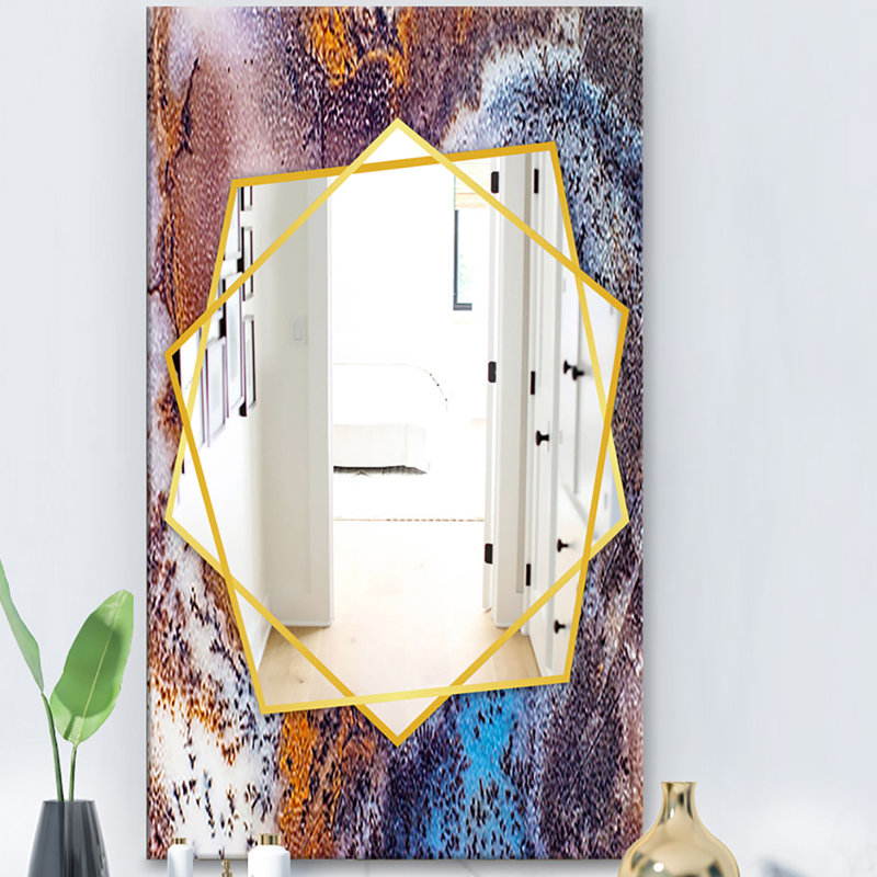 Miroir mural Geode 3, H 39,4 po x l 29,5 po