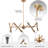 Ilke 16 - Light Dimmable Sphere Chandelier