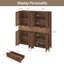 Armoire de rangement 69 po