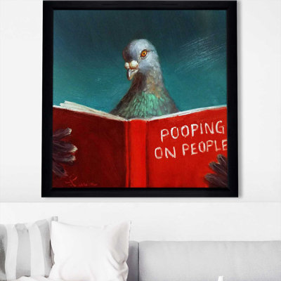 Pooping on People par Lucia Heffernan - Peinture