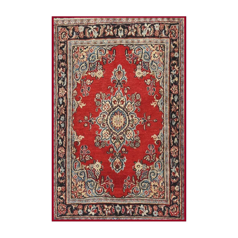 Oriental Indoor Rug, Rectangle 3' x 5'