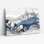 Ocean Waves Canvas Wall Art Oil Painting Print Set Of 1