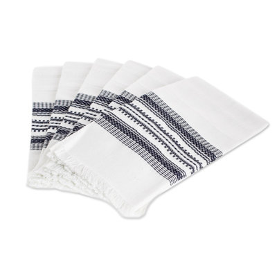Ensemble de 6 serviettes de table Tinus