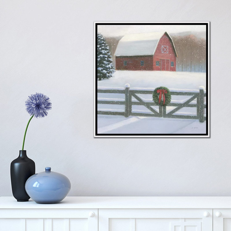 « Christmas Affinity VI crop » par James Wiens, reproduction d’art, H 18 po x l 18 po x 1,5 po, Pas de tapis
