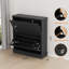 12 Pair Flip Down Shoe Storage
