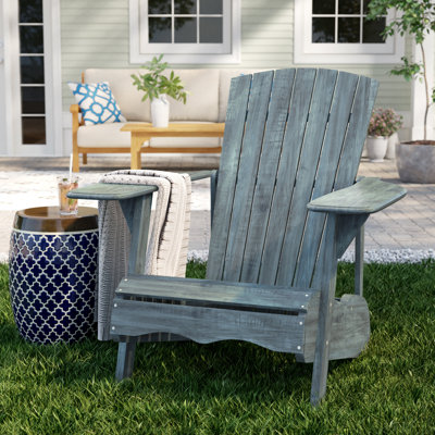 Melida Acacia Outdoor Adirondack Chair