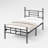 Wavely Metal Platform Bed with Headboard and Underbed Storage-1676807764-1631339716