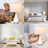 Alysiana Ceramic Touch Control Dimmable Table Lamp With USB