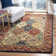 Costilla Hand Tufted Wool/Cotton Oriental Rug in Burgundy