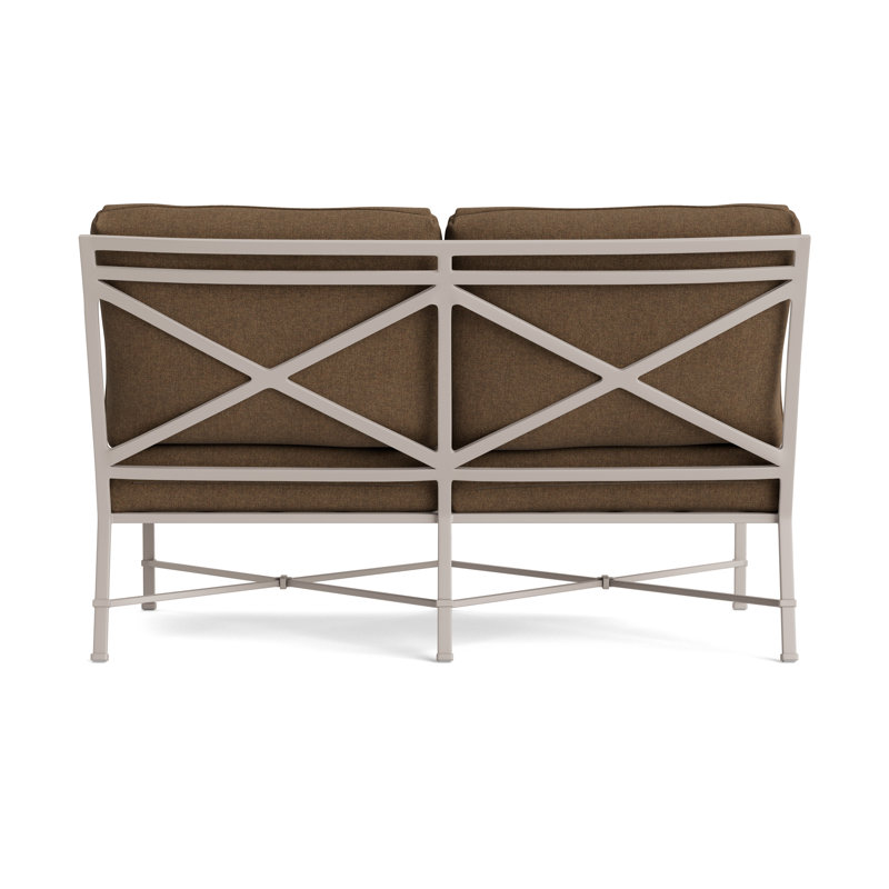 Venetian Outdoor 2 - Seat Loveseat, Fusion Moccasian, Dove