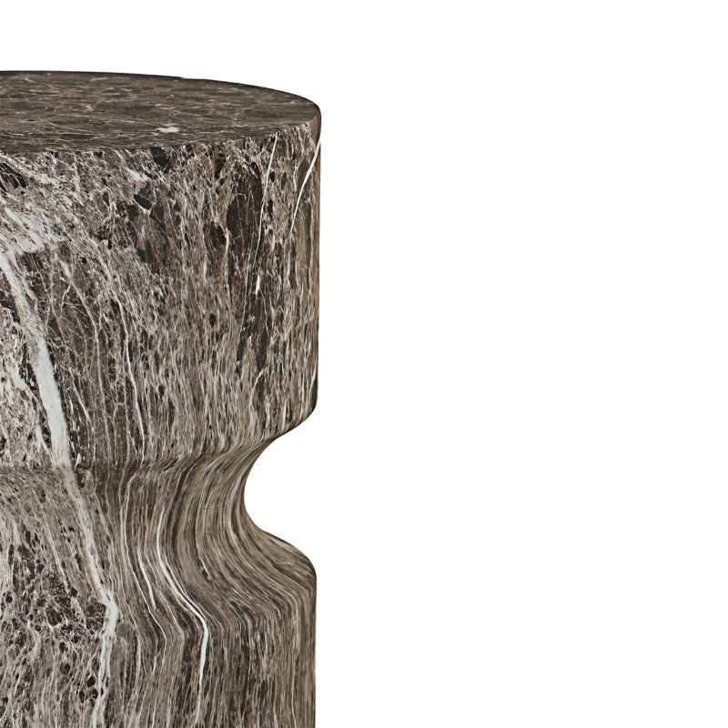 Cement Outdoor End Tables Side Table