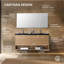 Matera 60" W Double Vanity-245016612-245016615