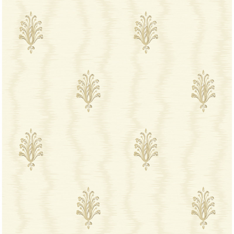 Papier peint non collé Seabrook Designs, Tanné