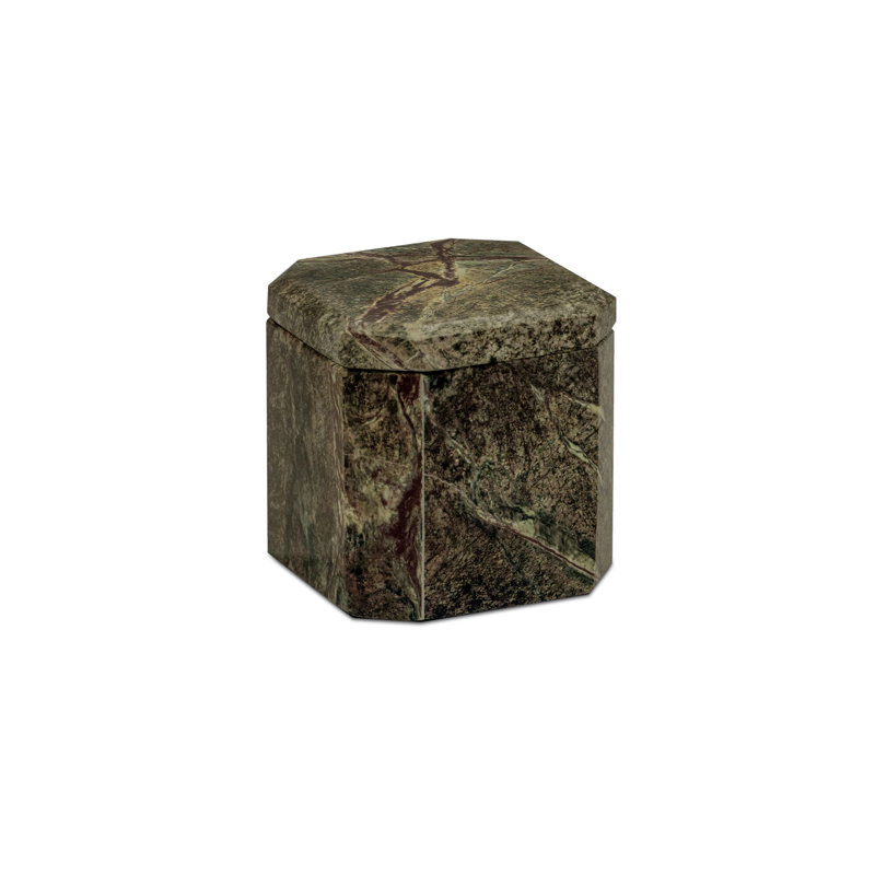 Forli Marble Box Rainforest Green, Green