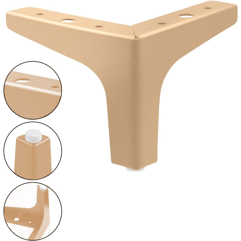 Ensemble de 4 pattes de meuble Modern Modern
