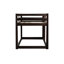 Lit simple superposé au-dessus d'un lit en bois d'hévéa massif. Espace chambre à coucher. Pour une montée facile. Et durable. Assemblage inclus, finition. Fabrication en bois. Espace de rangement supplémentaire. Fiable. Requis-1684126791