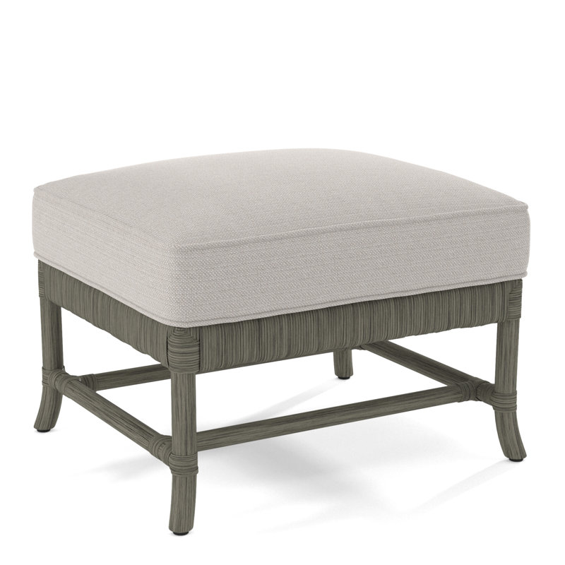 Lafayette Ottoman, Pink Floral; 0638-16, Greystone