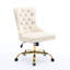 Fauteuil de bureau en velours American Style