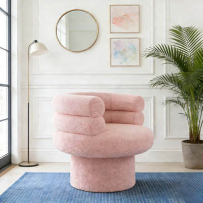 Fauteuil d'appoint pivotant à 360 °